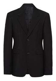 Prada Single-breasted mohair wool jacket - Nero