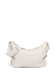 Prada debossed-logo detail shoulder bag - Bianco