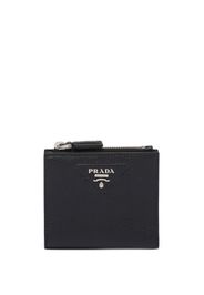 Prada Small leather wallet - Nero