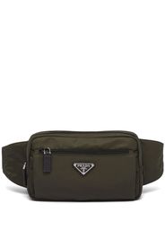 Prada Re-Nylon and Saffiano leather belt bag - Verde