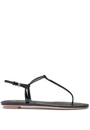 Prada thong-strap flat sandals - Nero