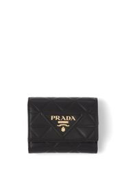 Prada Portafoglio trapuntato piccolo - Nero