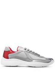 Prada America's Cup panelled sneakers - Argento
