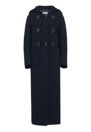 Prada Cappotto con cappuccio - Blu