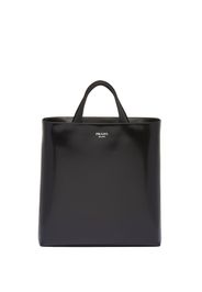 Prada Borsa tote con stampa - Nero