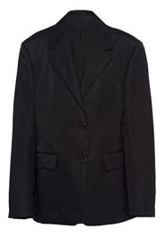 Prada Single-breasted Re-Nylon jacket - Nero