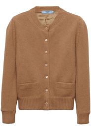 Prada Cardigan girocollo - Marrone