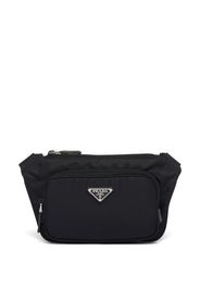 Prada logo-appliqué Re-Nylon belt bag - Nero