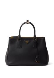 Prada large Galleria leather bag - Nero