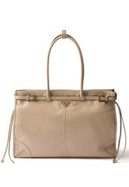 Prada large leather handbag - Toni neutri
