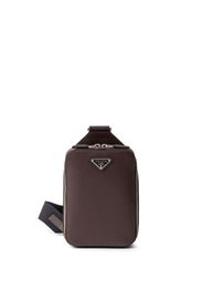 Prada Brique saffiano-leather bag - Marrone