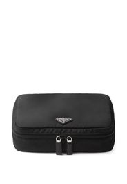 Prada medium zip-up travel pouch - Nero