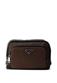 Prada Re-Nylon pouch - Marrone