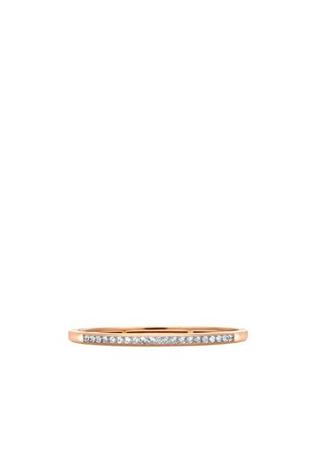 18kt rose gold RockChic diamond-embellished bangle