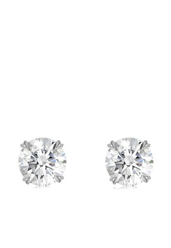 18kt white gold Windsor diamond studs