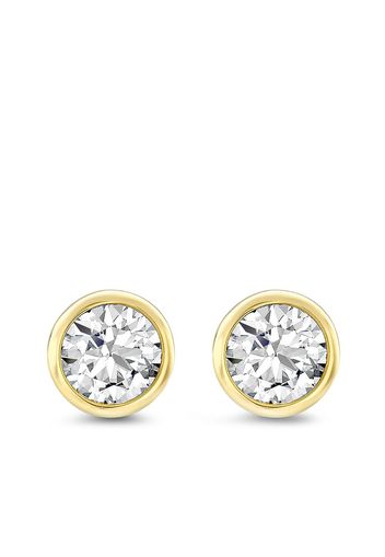 Pragnell 18kt yellow gold Sundance diamond stud earrings - Oro