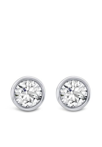 Pragnell 18kt white gold Sundance diamond stud earrings - Argento