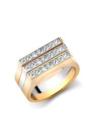 Anello RockChic in oro 18kt con diamanti