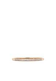 18kt rose gold RockChic diamond-embellished bangle