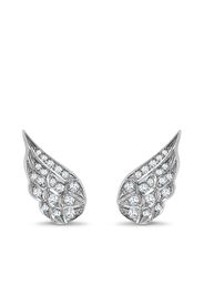 18kt white gold Tiara brilliant-cut diamond earrings