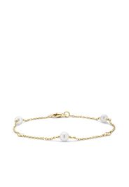 Pragnell 18kt yellow gold Sundance pearl and diamond bracelet - Oro