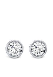 Pragnell 18kt white gold Sundance diamond stud earrings - Argento