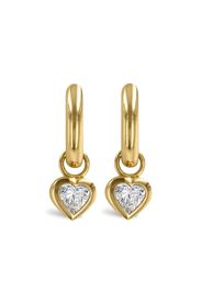 Pragnell 18kt yellow gold Sundance diamond hoop earrings - Oro