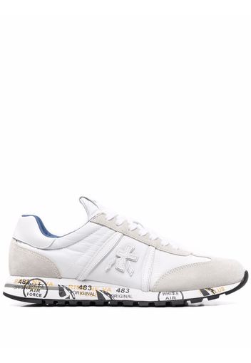 Premiata Lucy panelled sneakers - Bianco