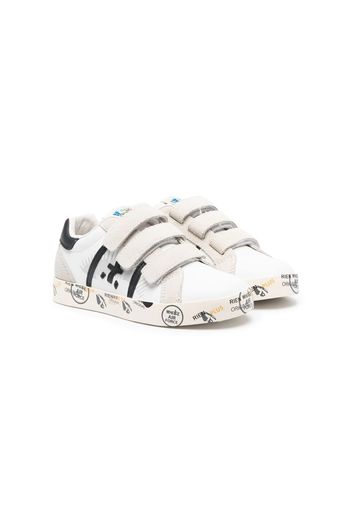 Premiata Kids Sneakers con strappo Andy - Bianco