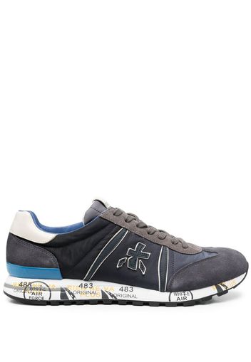 Premiata Lucy panelled low-top sneakers - Blu