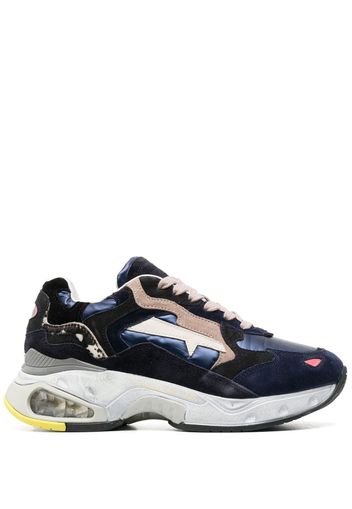 Premiata Sharkyd colour-block sneakers - Blu