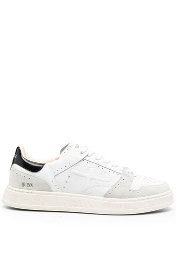 Premiata Quinn panelled low-top sneakers - Bianco