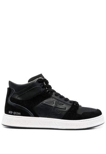 Premiata Quinn high-top leather sneakers - Nero