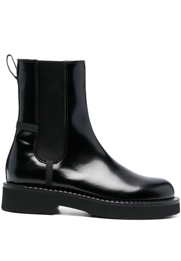 Premiata ankle-length leather boots - Nero