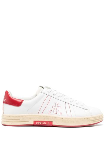 Premiata Russel low-top leather sneakers - Bianco