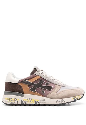 Premiata Sneakers Mick con applicazione logo - Marrone