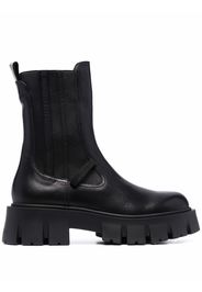 Premiata lace-up leather boots - Nero