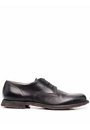 Premiata lace-up leather derby shoes - Nero