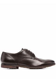 Premiata lace-up leather derby shoes - Marrone