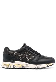 Premiata Mick logo-patch sneakers - Nero