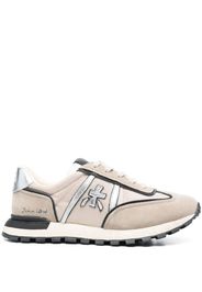 Premiata Sneakers John Low con applicazione logo - Toni neutri