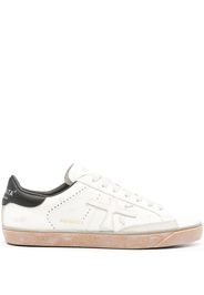 Premiata Slippers con applicazione - Bianco