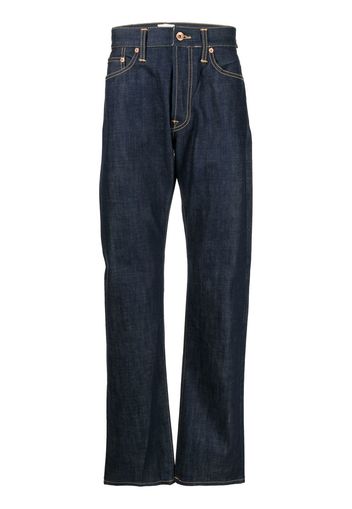 PRESIDENT'S low-rise straight-leg jeans - Blu