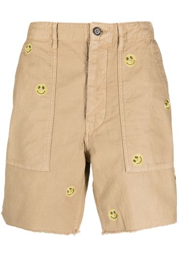 PRESIDENT'S smile-print shorts - Toni neutri