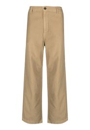 President’S mid-rise wide-leg trousers - Toni neutri