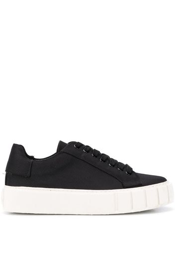 low-top platform sneakers