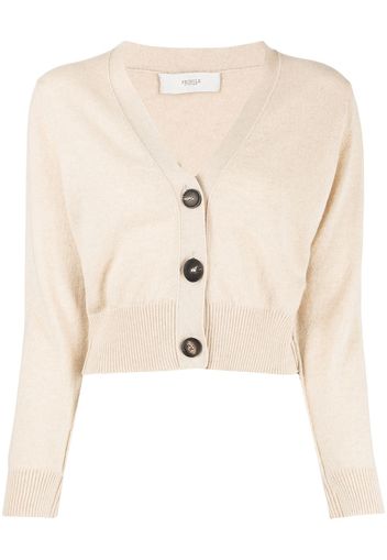 Pringle of Scotland Cardigan crop - Marrone