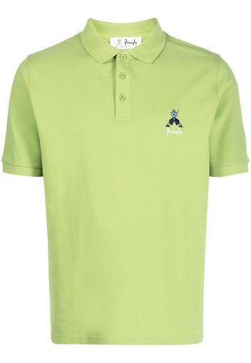 Pringle of Scotland Geometric George Golf polo shirt - Verde