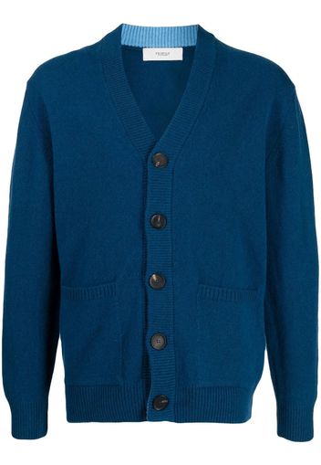 Pringle of Scotland V-neck lambswool cardigan - Blu