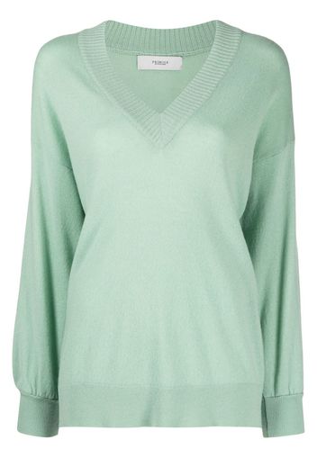 Pringle of Scotland V-neck long sleeve jumper - Verde